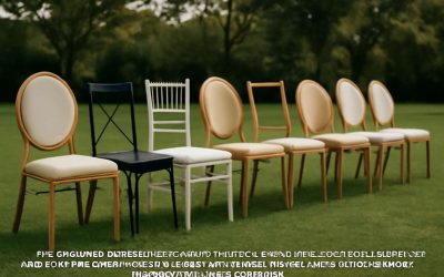 Affordable and Reliable Chair Hire Brisbane for Your Event Needs