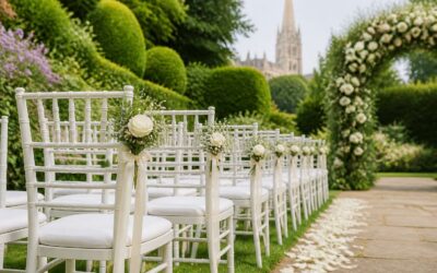 Chair hire Salisbury for weddings, parties, and events.
