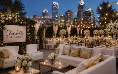 Event furniture rental Charlotte NC makes any event look polished.
